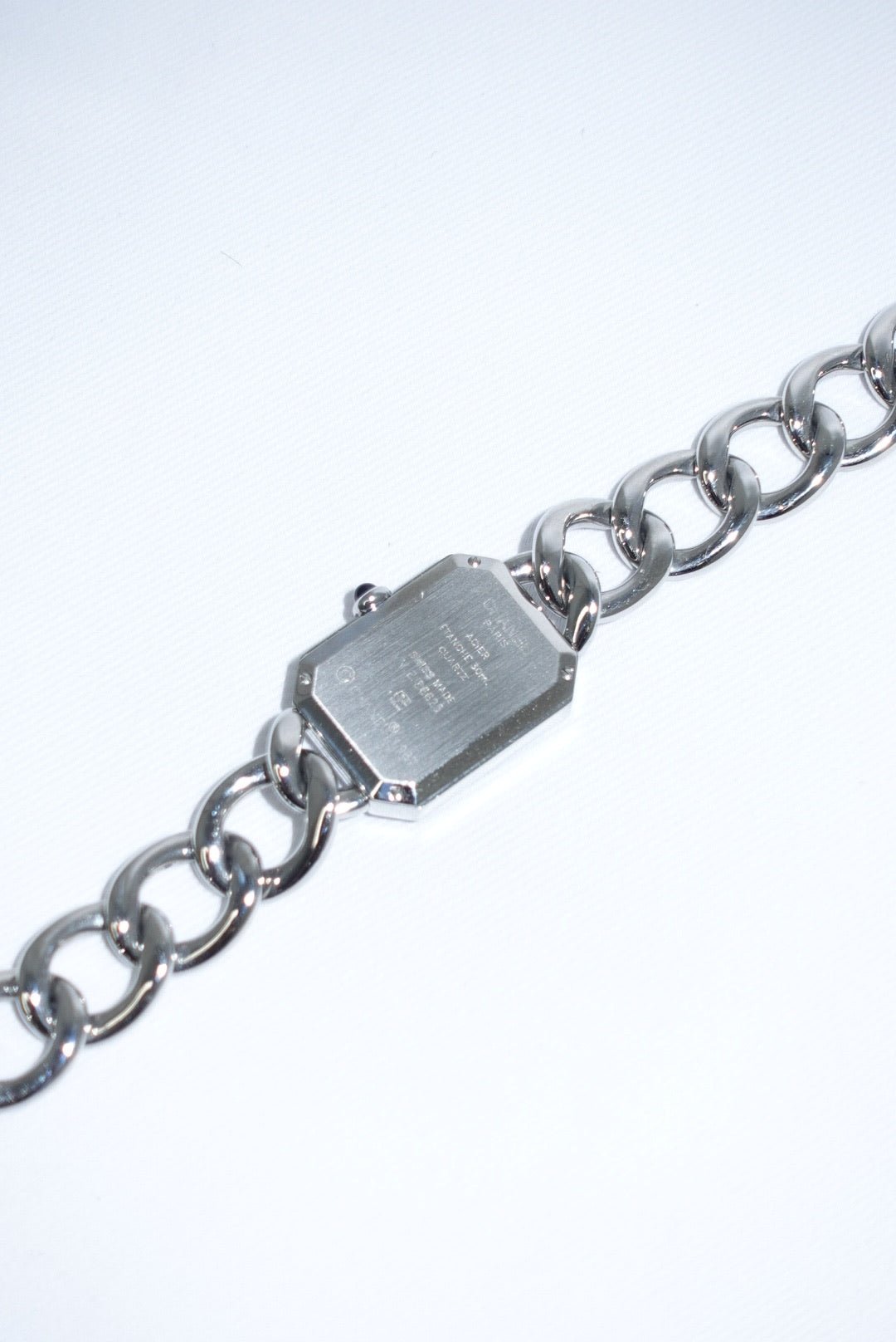 Chanel Vintage Watch Premiere L 20mm 1987 Silver