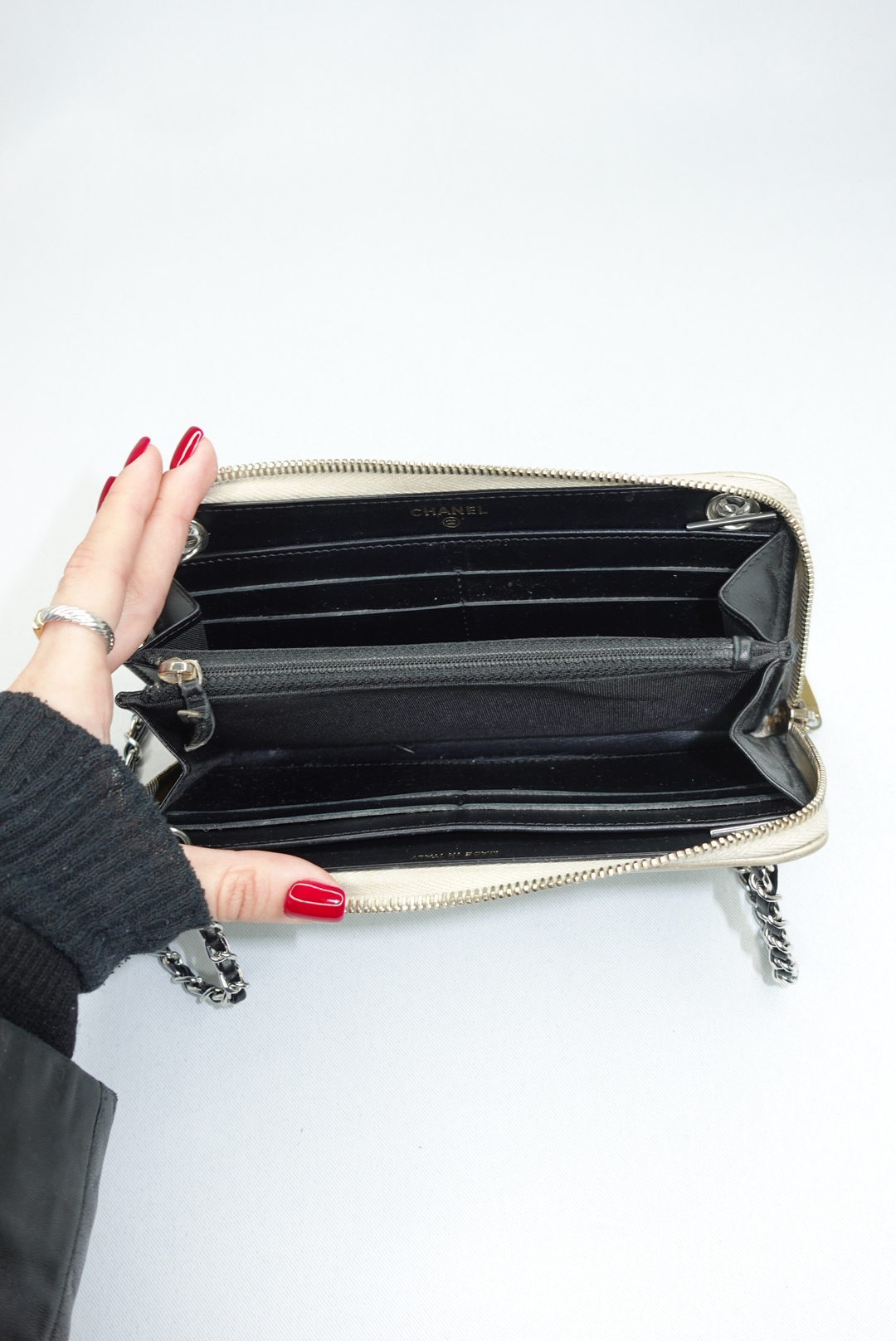010. Re-Worked Chanel Limited Edition Zip W.O.C.