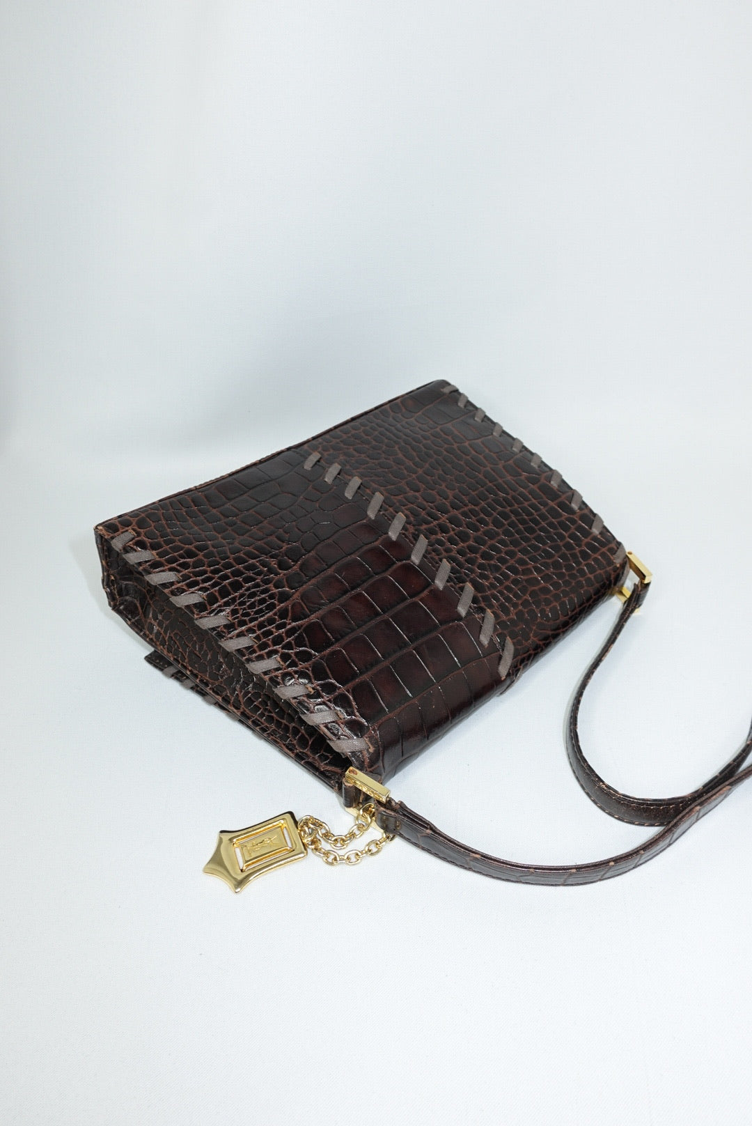Yves Saint Laurent Crocodile Leather Vintage Bag