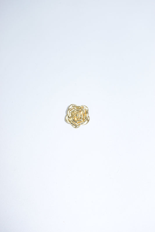 Yves Saint Laurent Clip Vintage Rose Pin