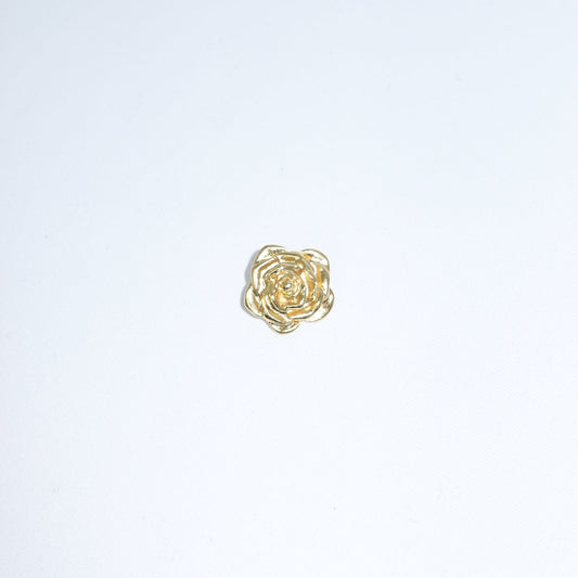 Spilla con rosa vintage con clip Yves Saint Laurent