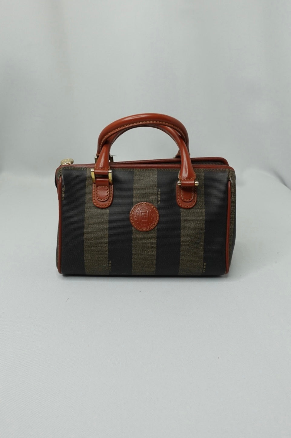 028. Fendi S.A.S Vintage Mini Bauletto