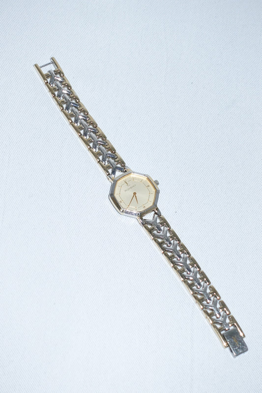 Yves Saint Laurent Vintage Two Toned Watch