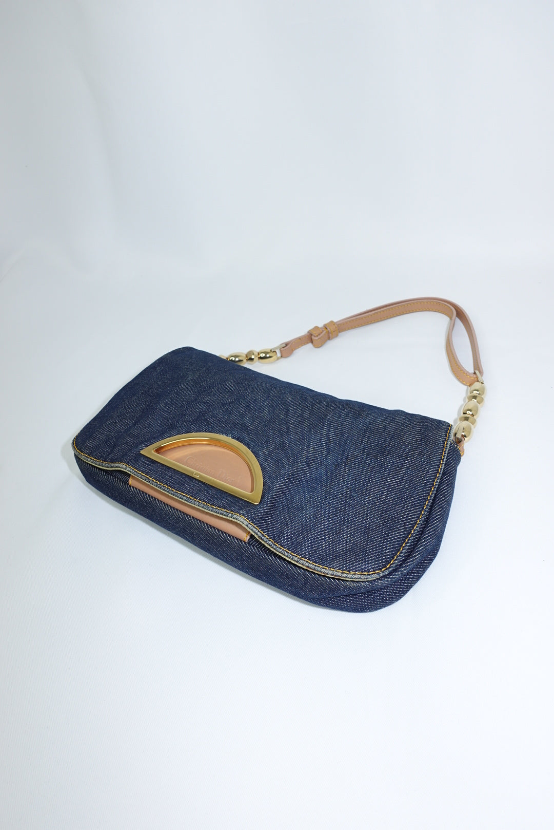 Christian Dior Malice Denim Shoulder Bag Y2K