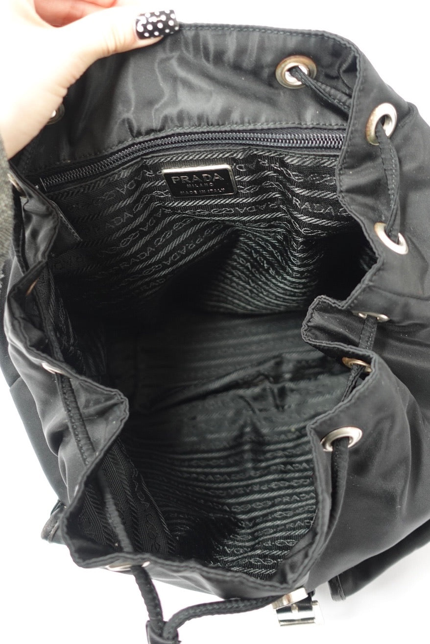 052. Prada Nylon Vintage Iconic Backpack