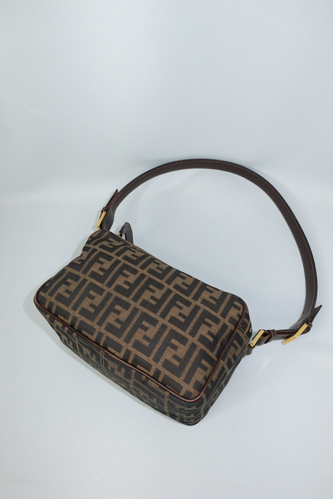 Fendi Monogram FF Zucca Messenger Bag