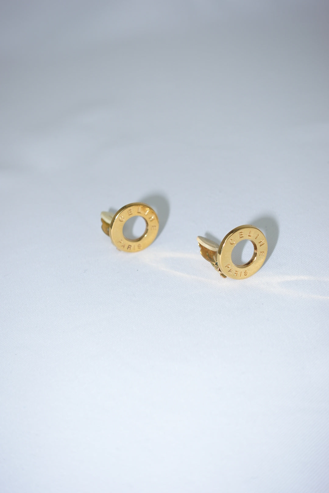 179. Celine Vintage Round Earrings