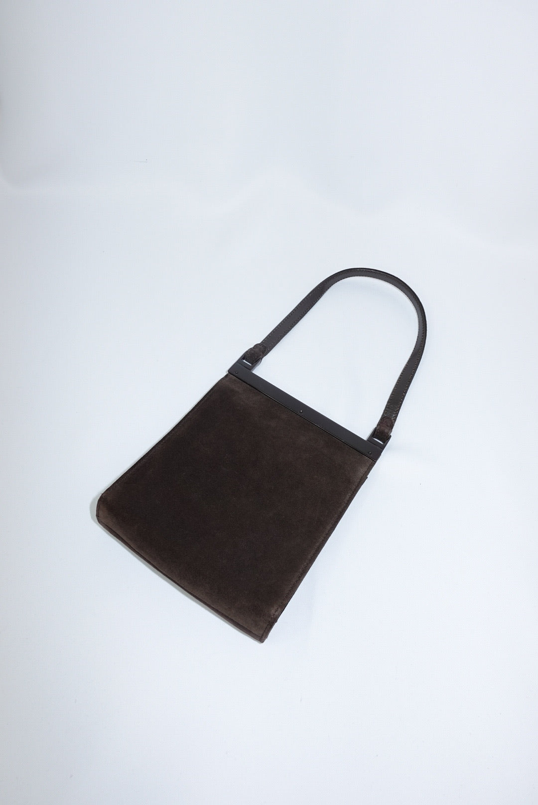 Gucci Brown Suede Vintage Mini Bag