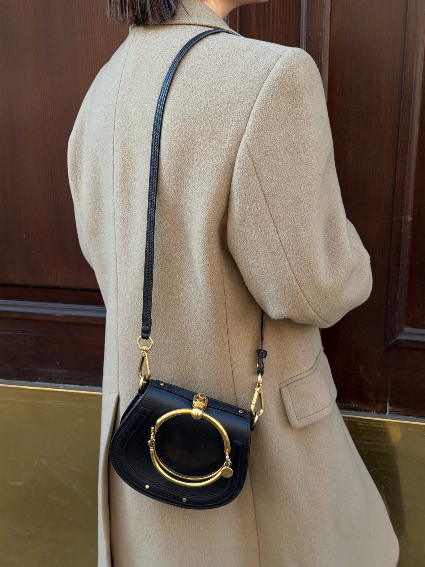 Borsa Chloé Black Nile con bracciale