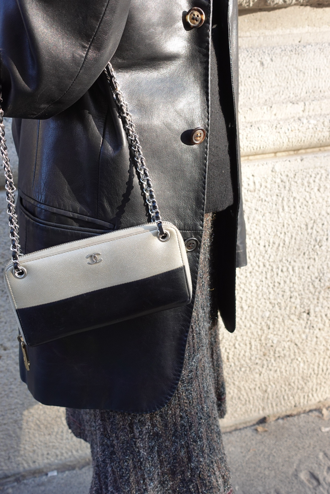 010. Re-Worked Chanel Limited Edition Zip W.O.C.