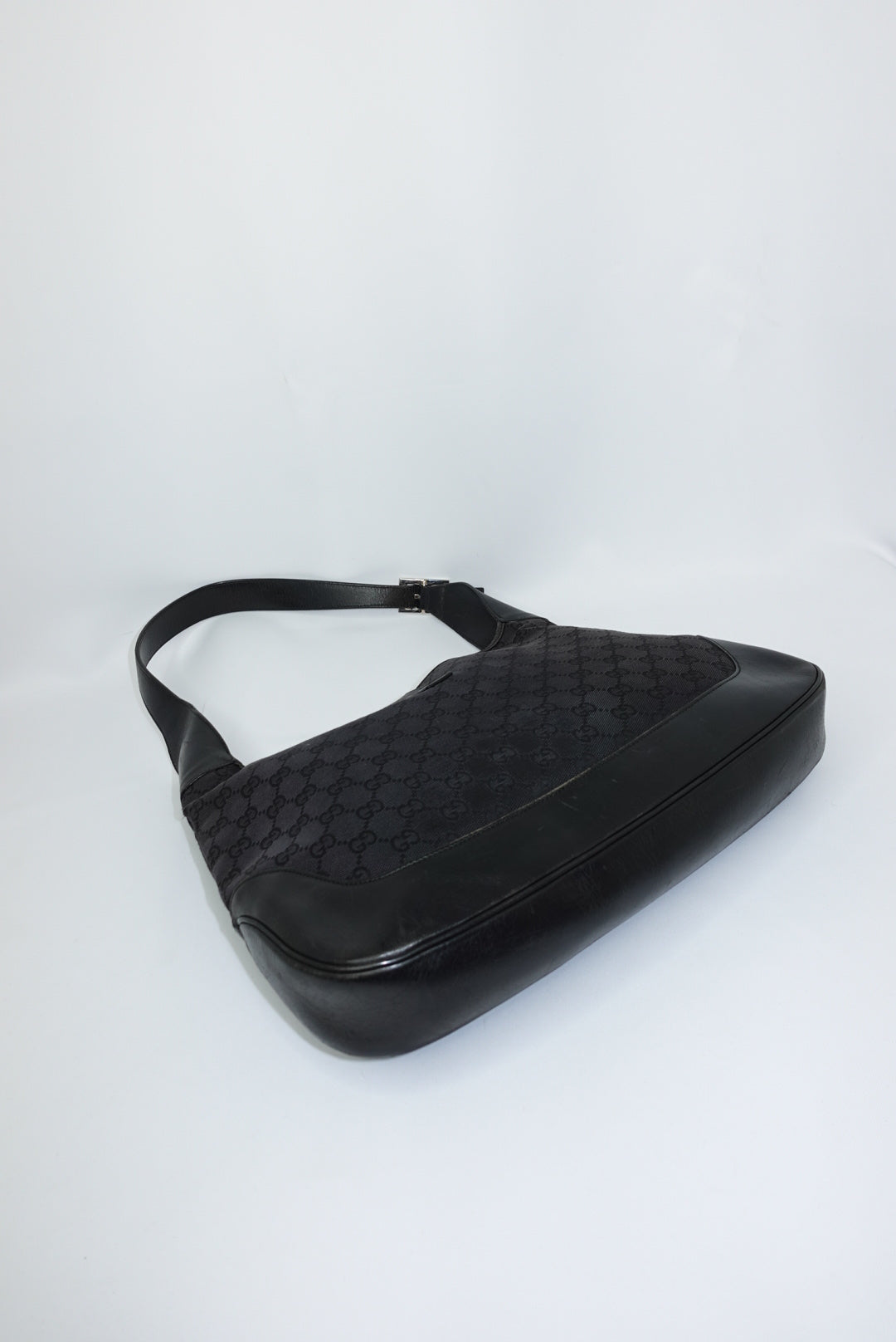 Gucci Vintage Jackie Black Shoulder Bag