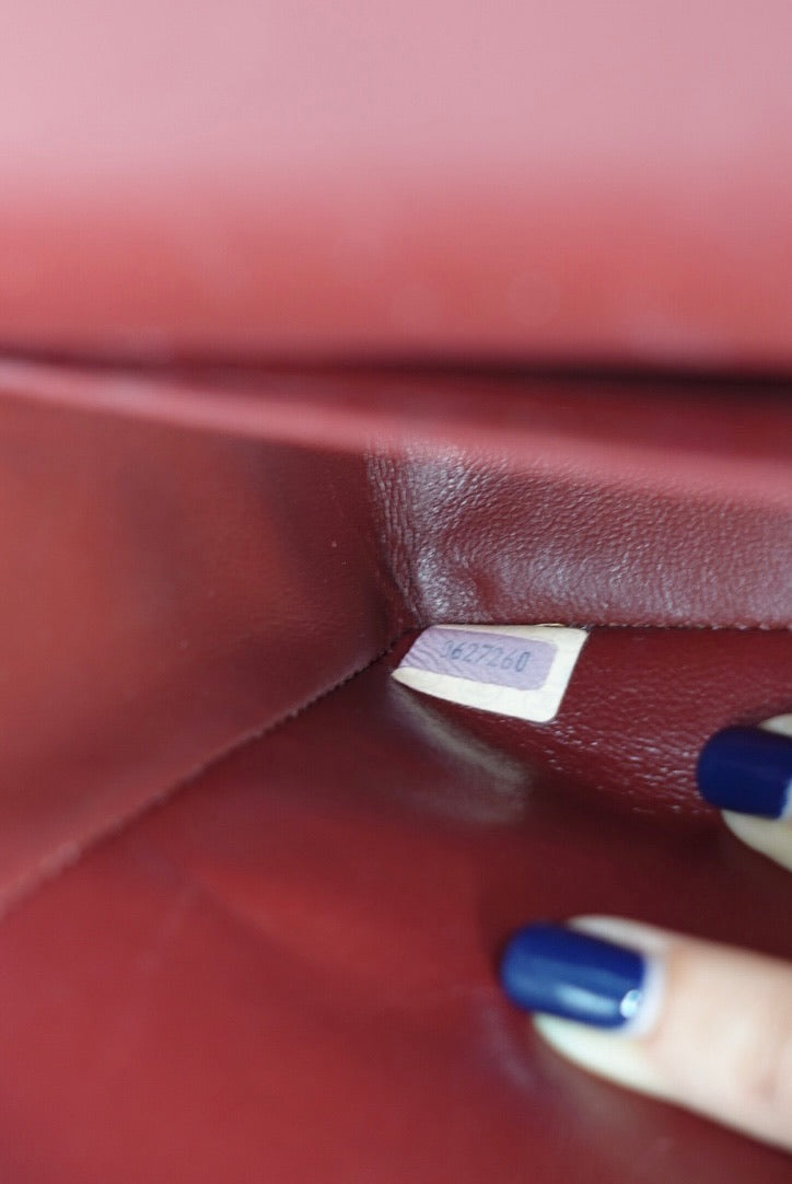 Borsa Chanel Vintage Classic Timeless Medium 25 Double Flap nera