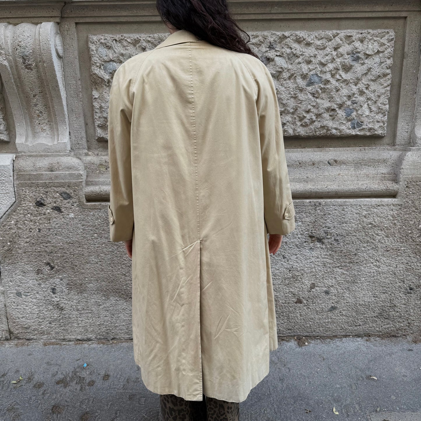 Burberry Vintage Trench lungo beige