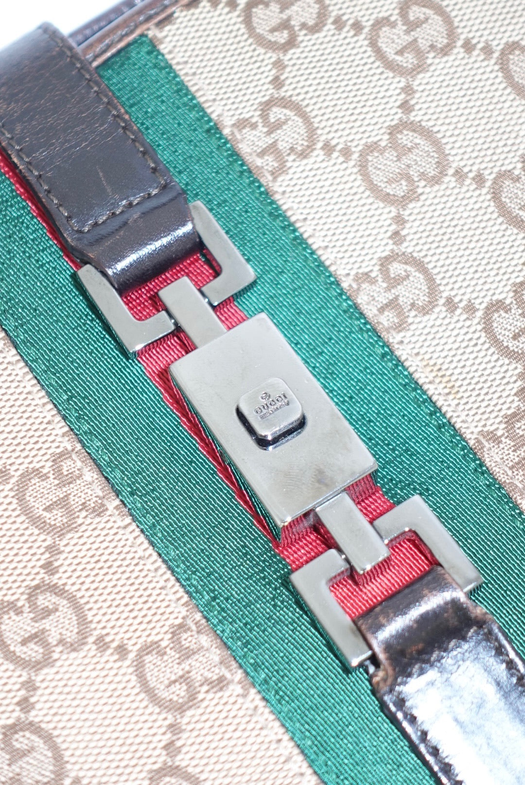 Gucci Vintage Jackie Brown Shoulder Bag