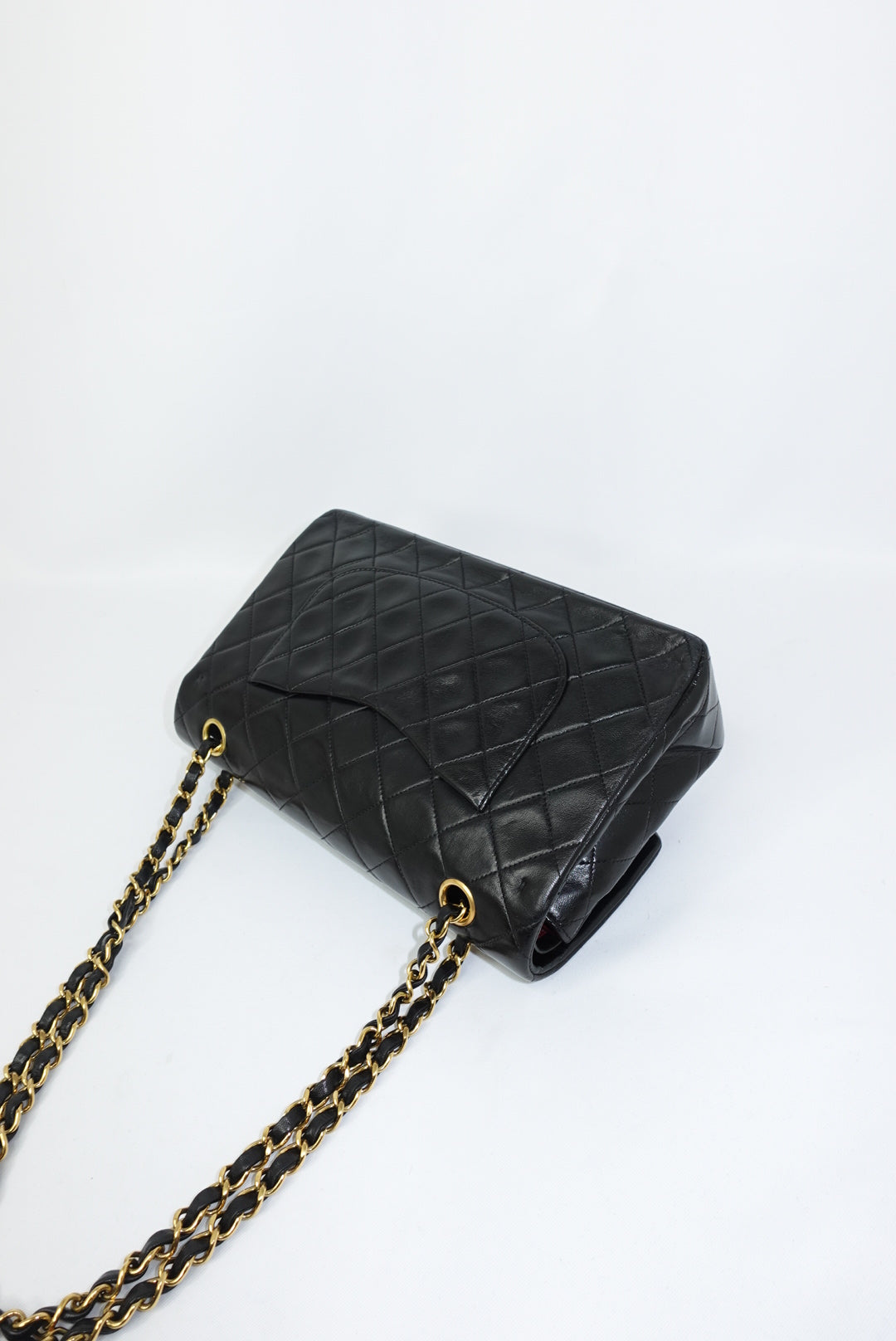 Chanel Vintage Timeless Classic 25 Double Flap Black