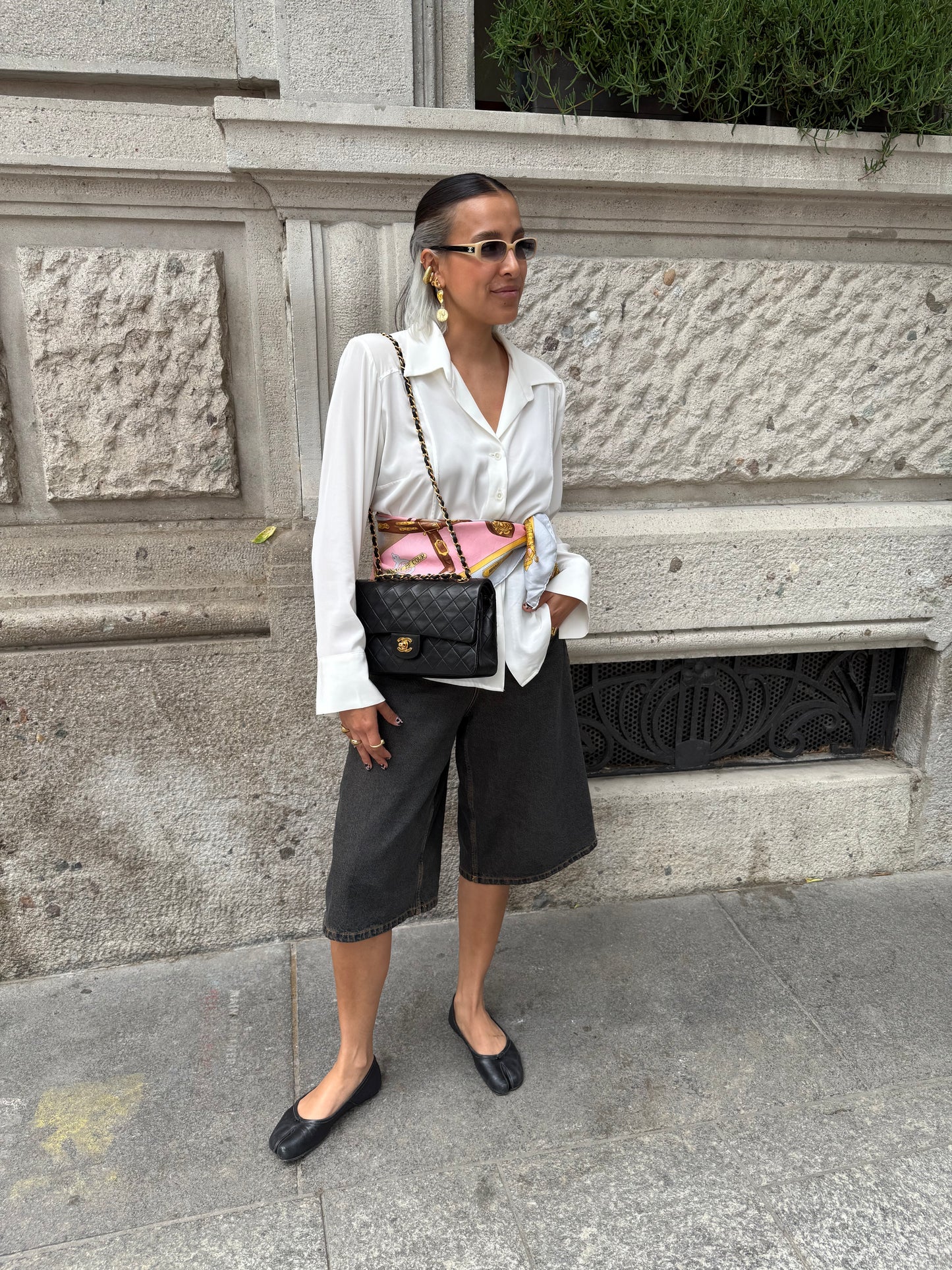 Margiela Tabi Ballet Flats Black 37