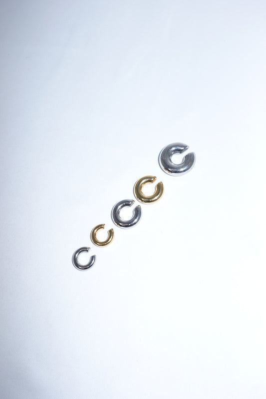 Ear Cuff in Stainless Steel Large