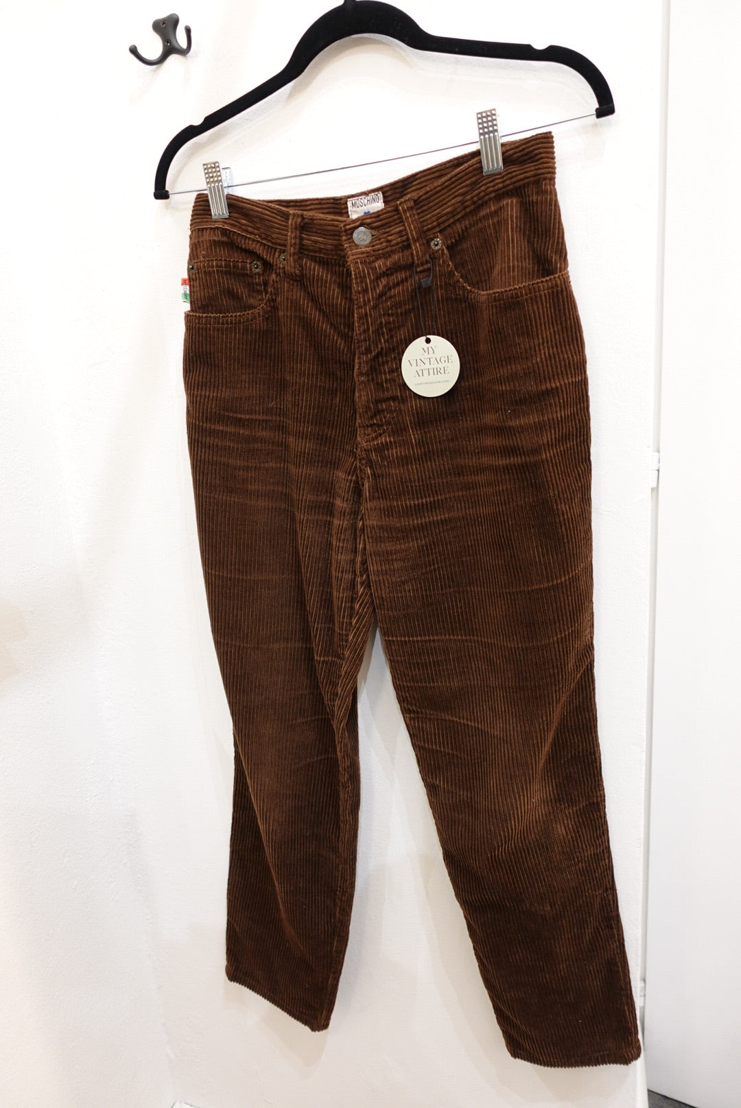 Moschino Brown Corduroy Pants