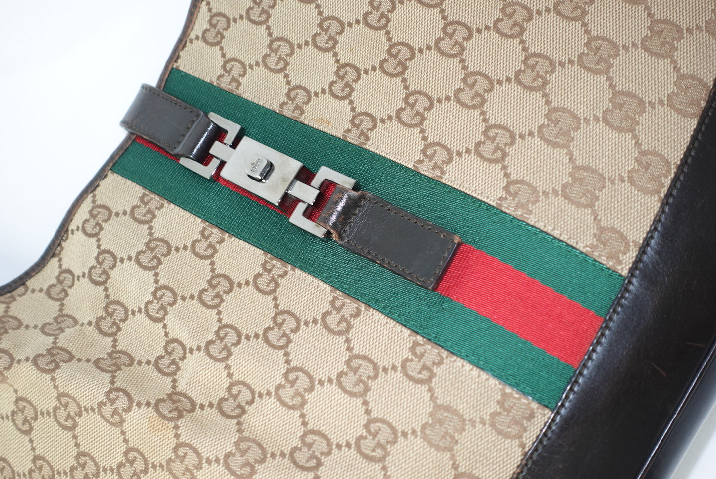 Gucci Vintage Jackie Brown Shoulder Bag