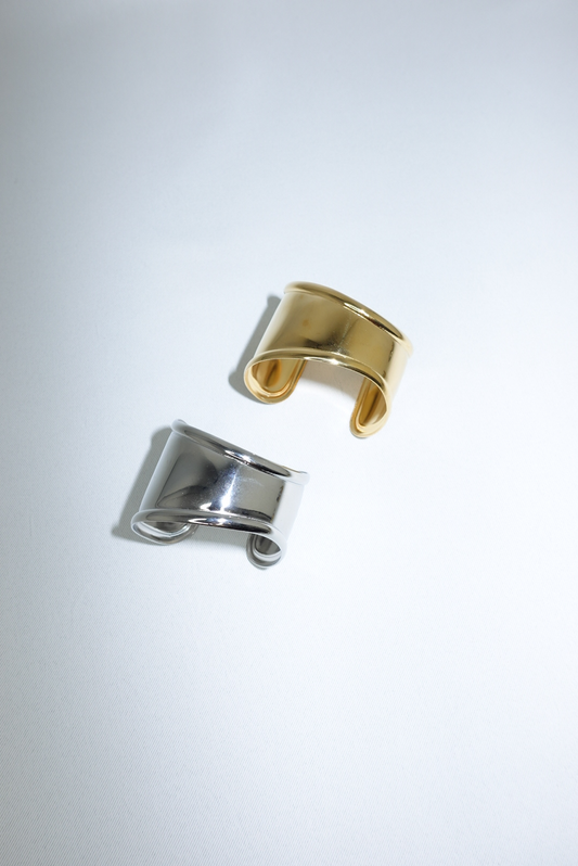 Adjustable Arm Cuffs in Stainless Steel