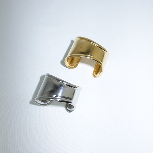 Adjustable Arm Cuffs in Stainless Steel