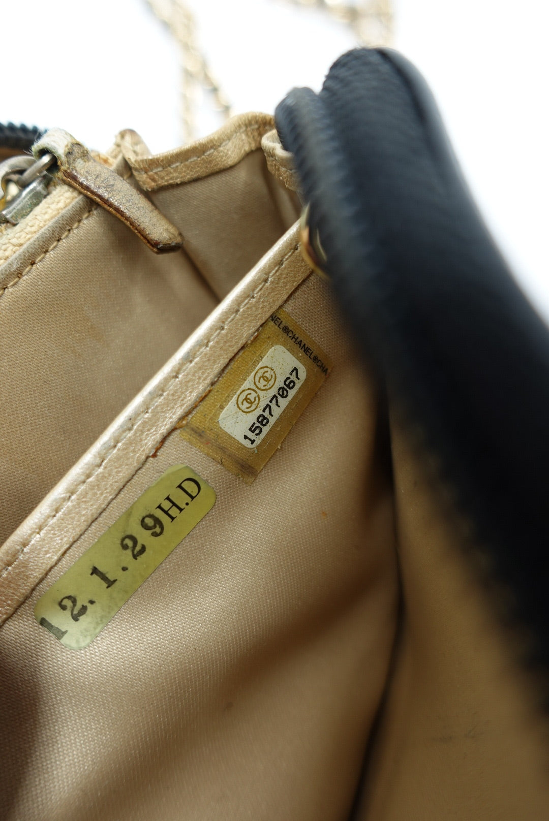 Chanel Re-Worked zip W.O.C. Camelia Limited Edition