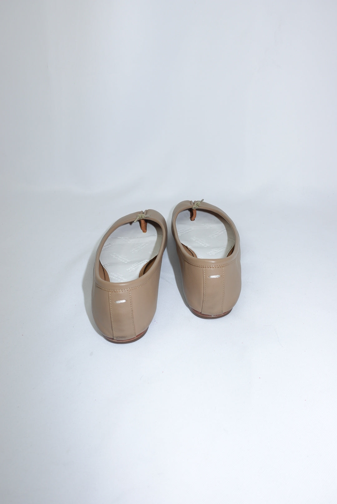 Margiela Tabi Ballet Flats Hazelnut
