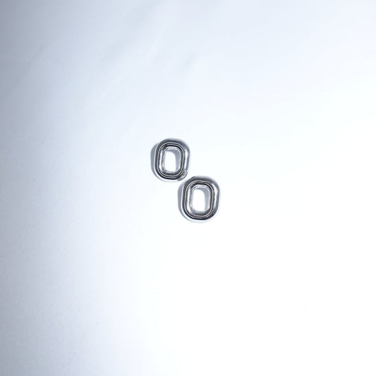 Square Shaped Earrings in Stainless Steel