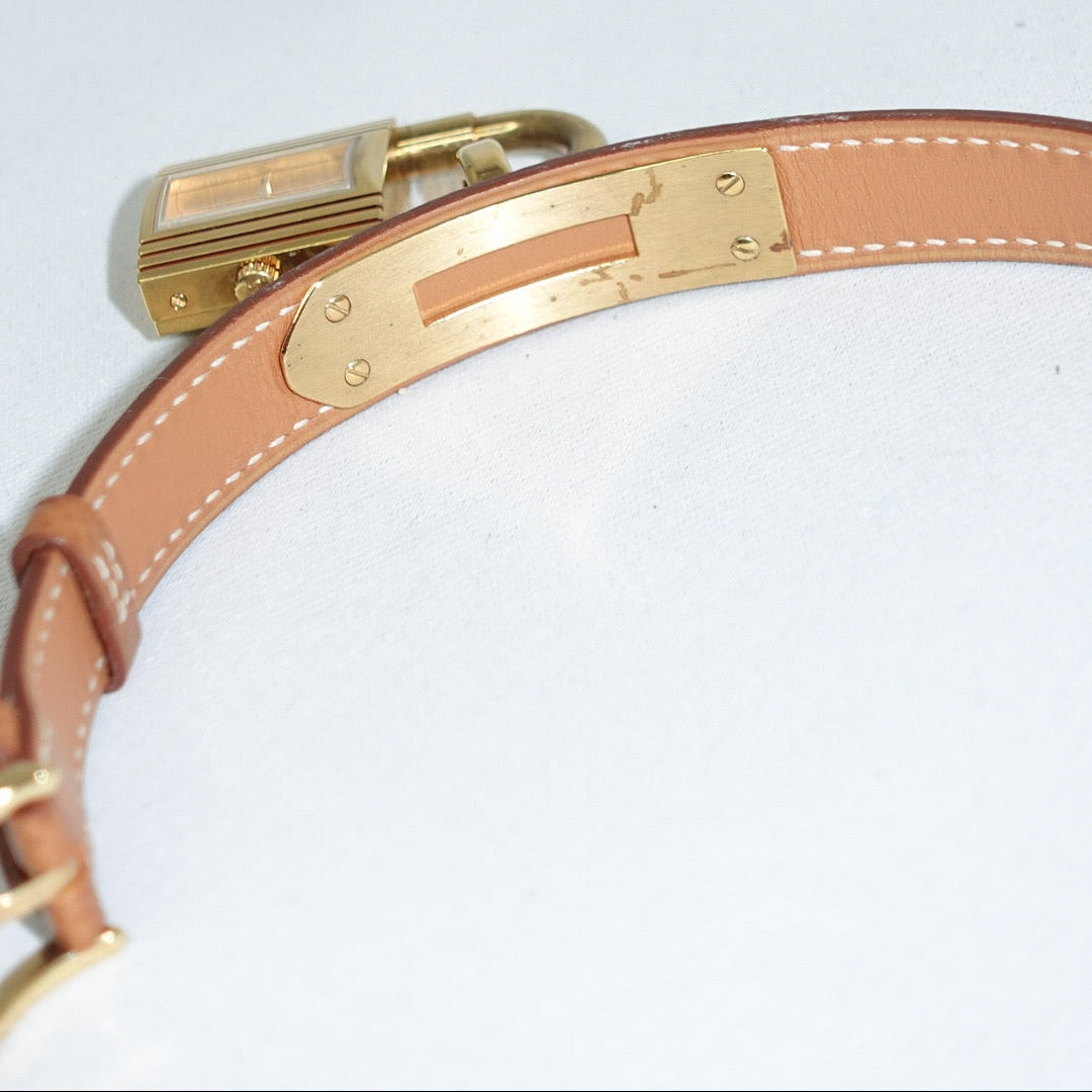 Hermès Camel Kelly Watch
