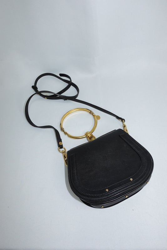 Chloé Black Nile Bracelet Bag