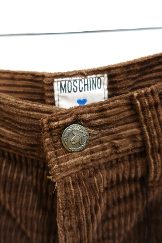 Moschino Brown Corduroy Pants