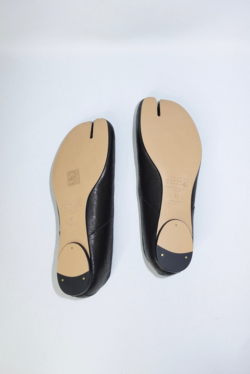 Margiela Tabi Ballet Flats Black 37