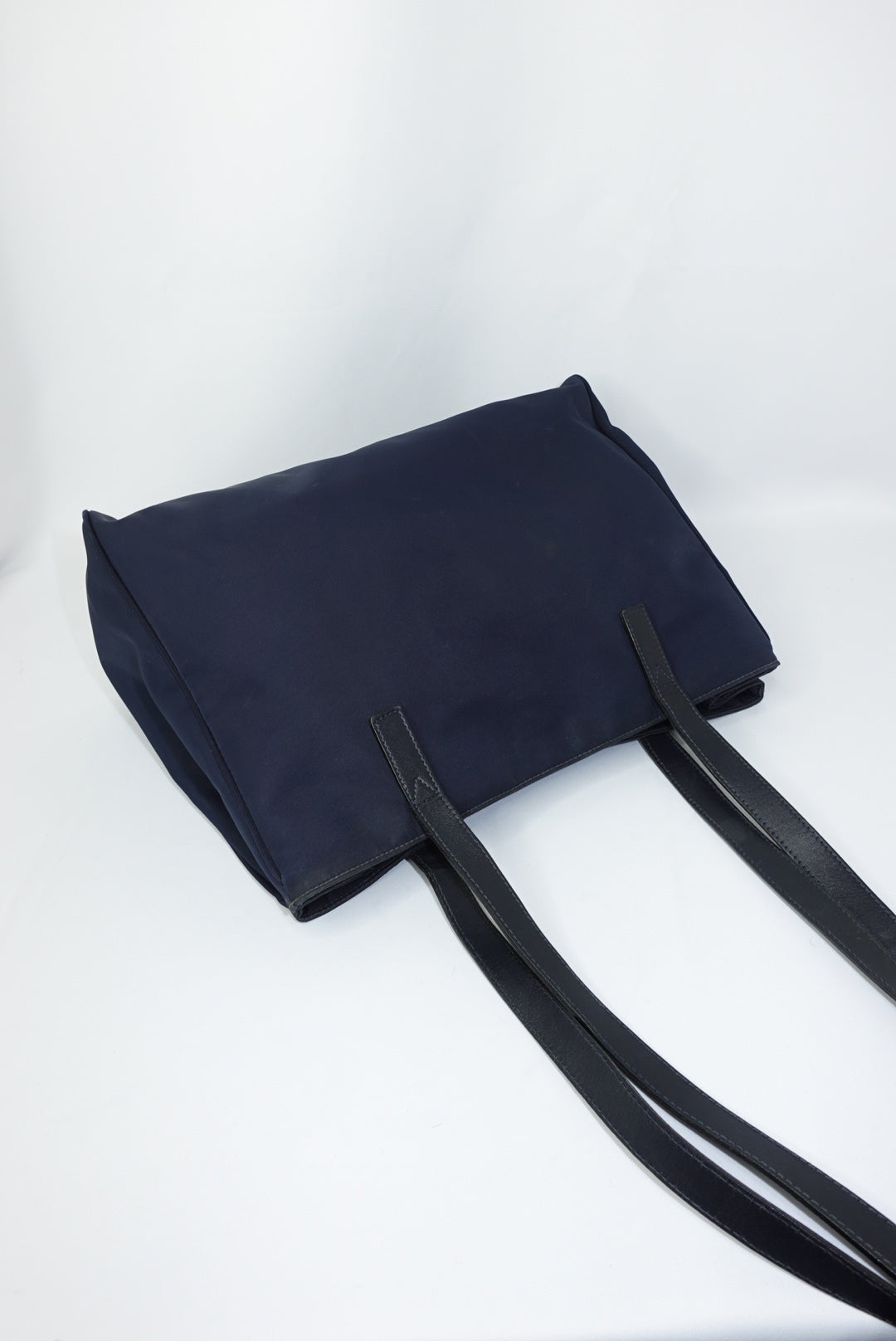 Fendi Navy Nylon FF Tote Bag