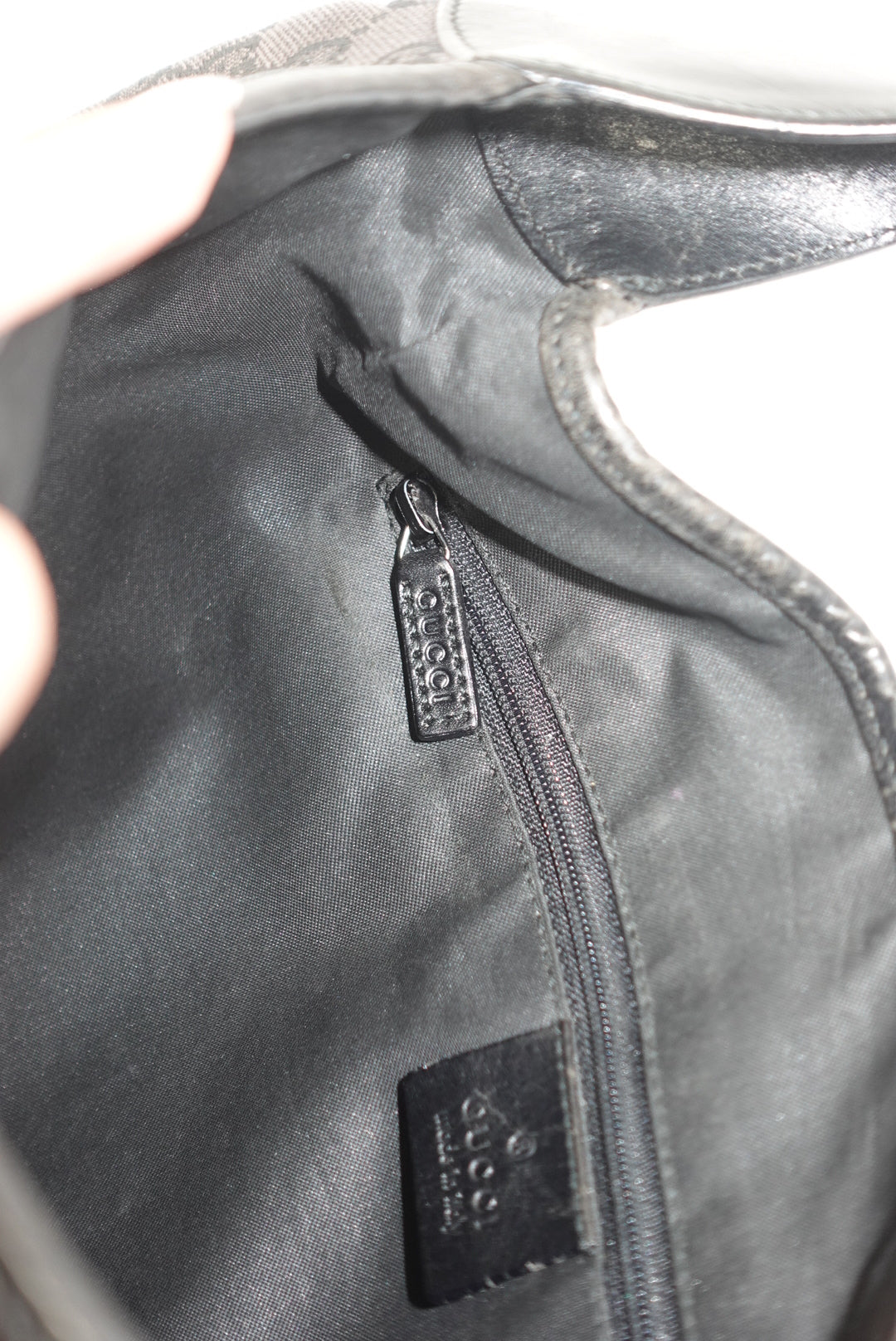 Gucci Vintage Jackie Black Shoulder Bag