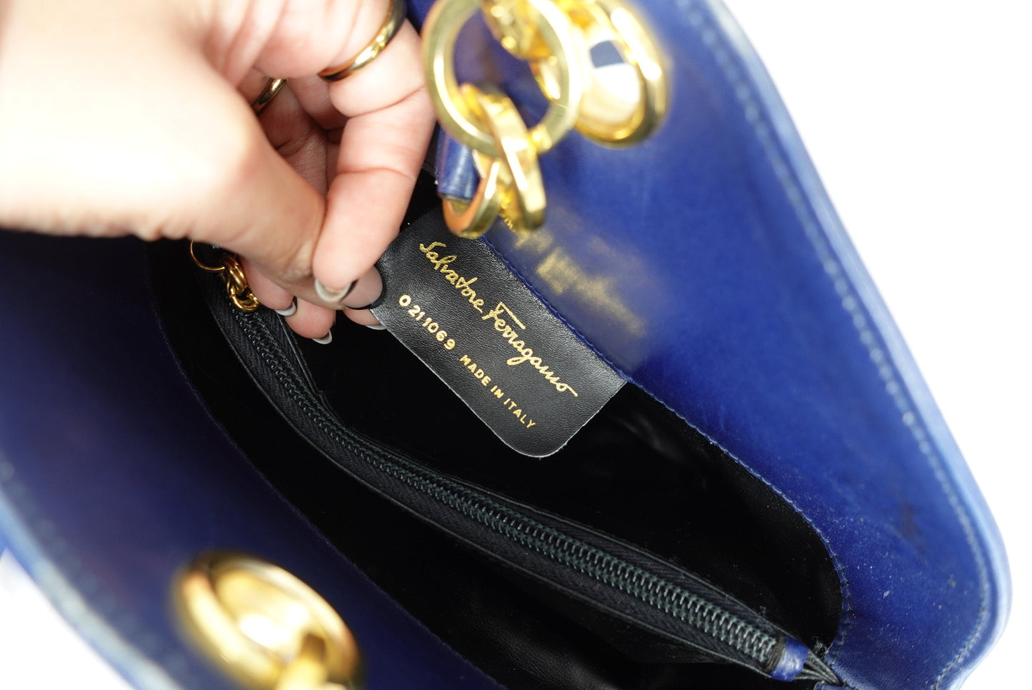 022. Salvatore Ferragamo Vintage Bucket Bag
