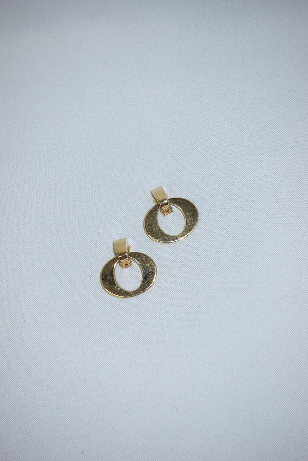 Christian Dior Oval Vintage Clip Earrings