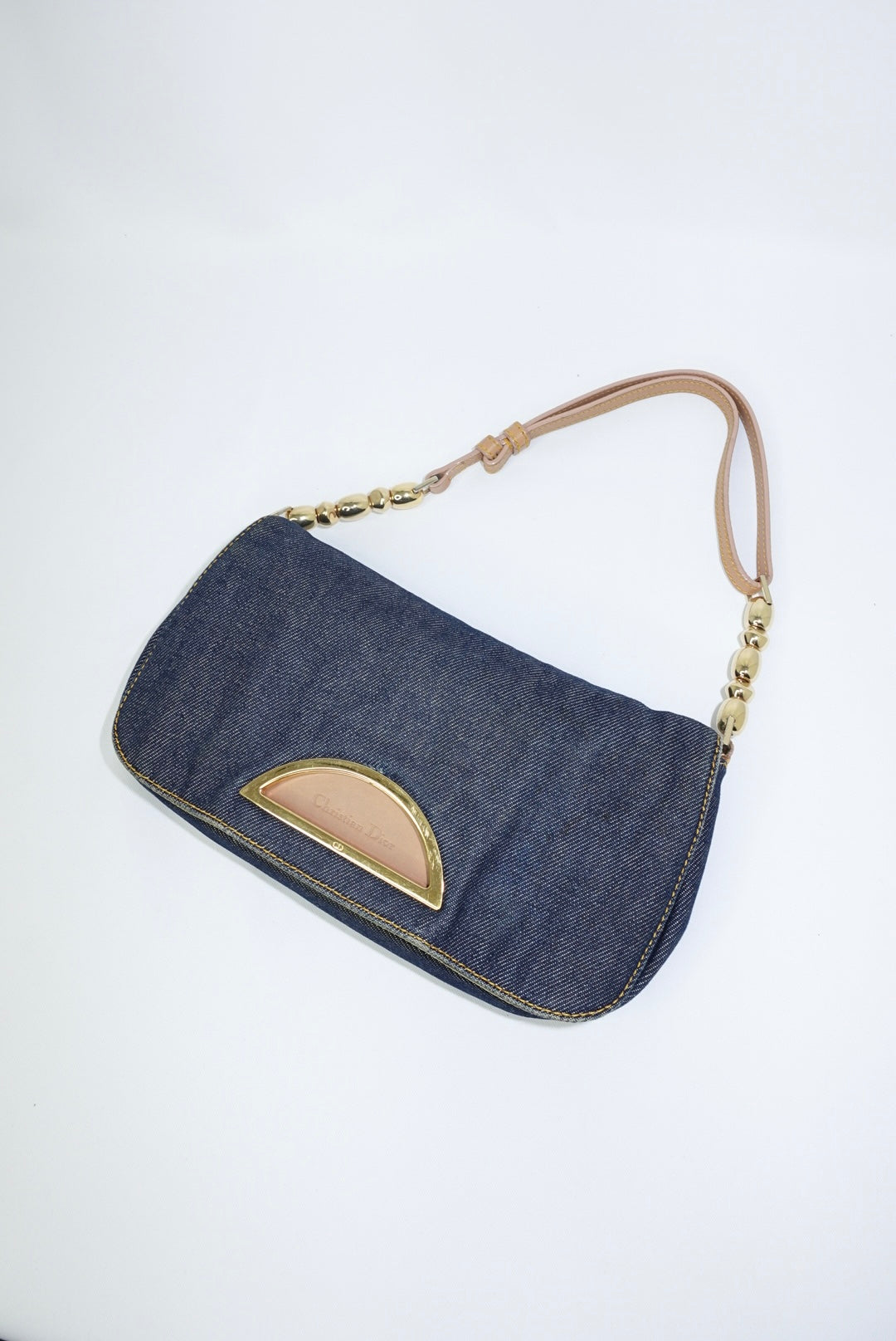 Christian Dior Malice Denim Shoulder Bag Y2K