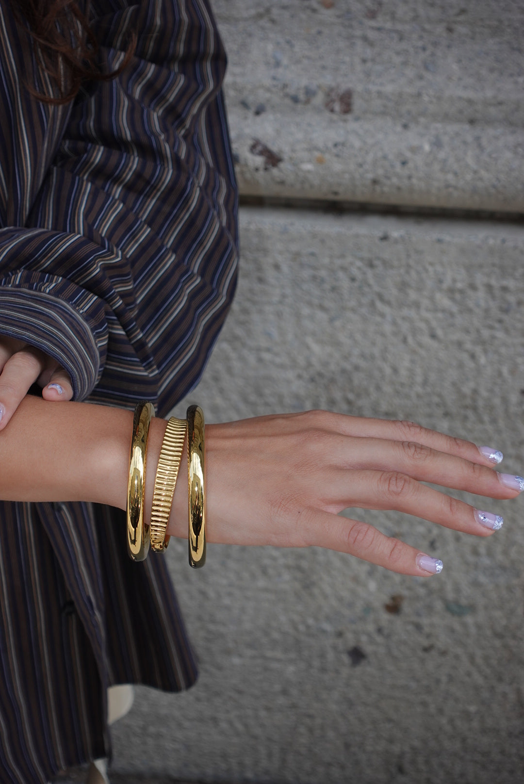 Stainless Steel Plain Bangle