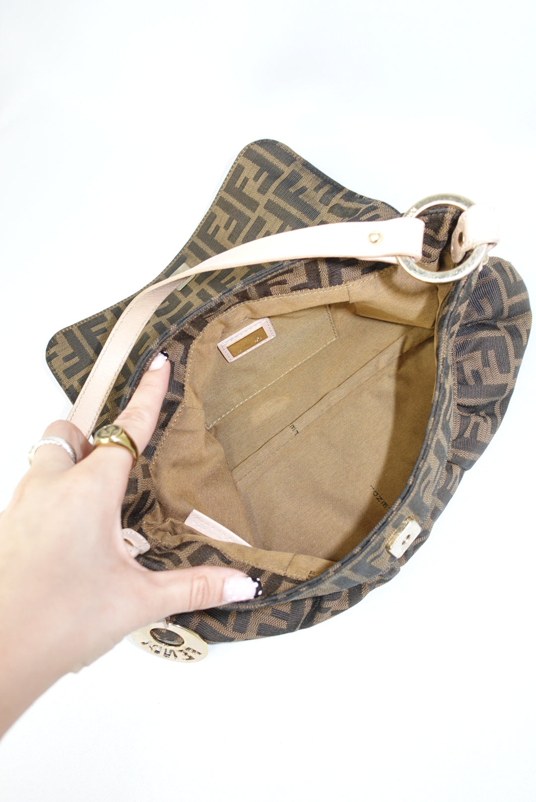109. Fendi Vintage Mini Chef Zucca HandBag