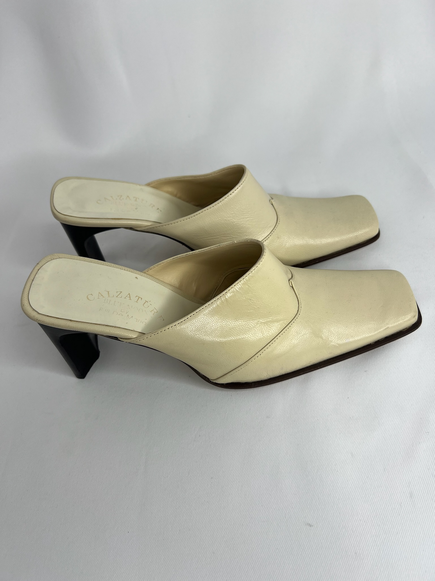 Vintage Mules Off-White 38