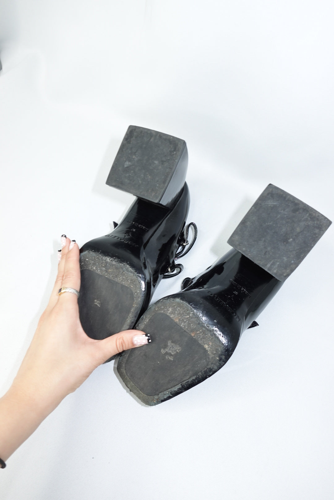 Nodaleto Bulla Babies Black Patent Leather 37
