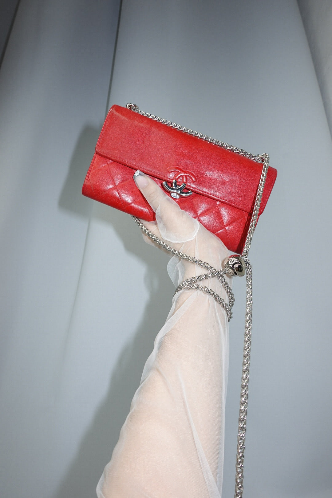 Re-Worked Chanel CC Timeless Flap Vintage W.O.C Lobster