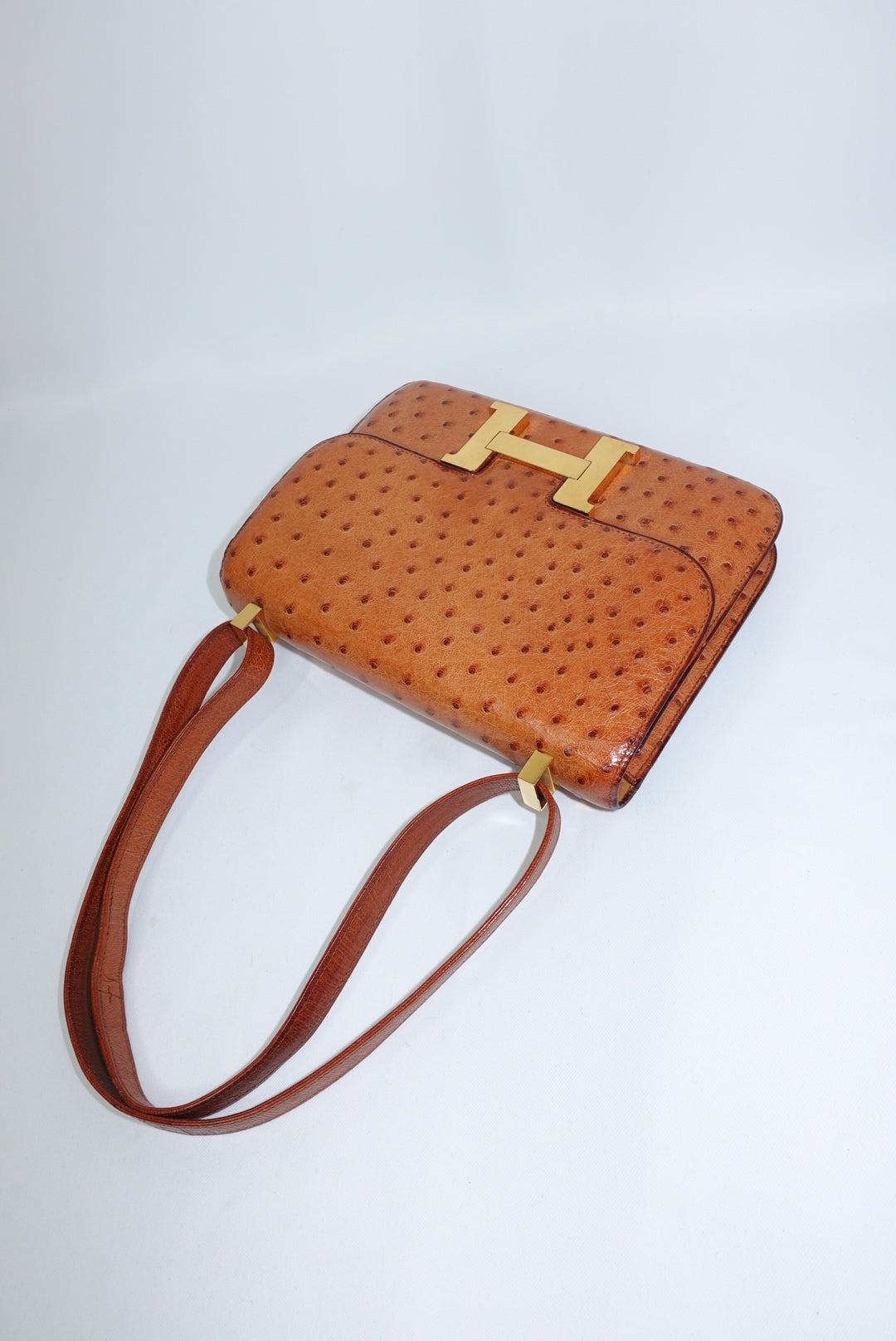 Rare Hermès Constance 24 Ostrich leather