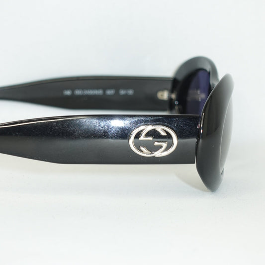 Gucci Vintage Black Sunglasses w/ Case