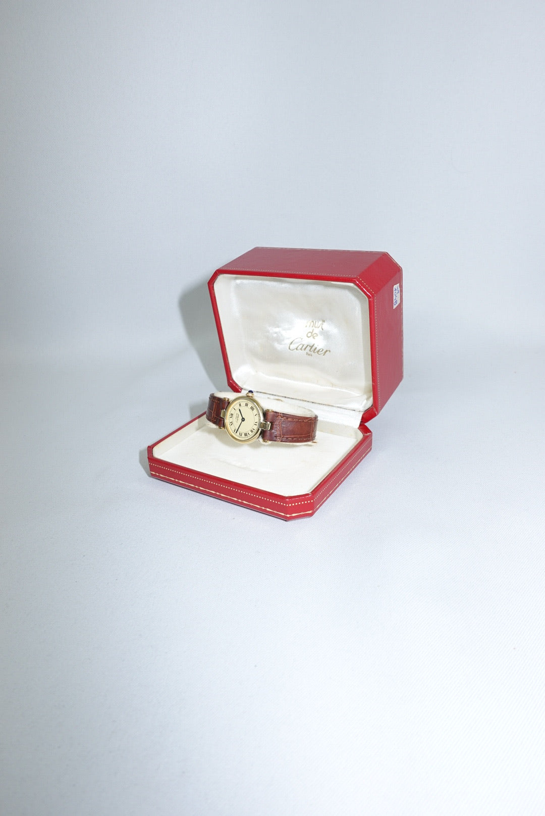 Cartier Must Vendôme 24mm Gold Toned Vintage Watch