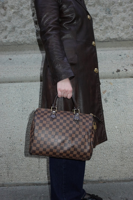 Louis Vuitton Vintage Speedy Monogram Canvas Damier