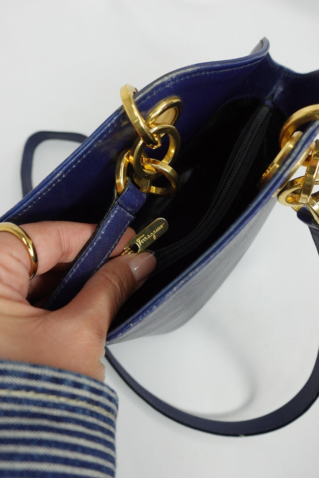 022. Salvatore Ferragamo Vintage Bucket Bag