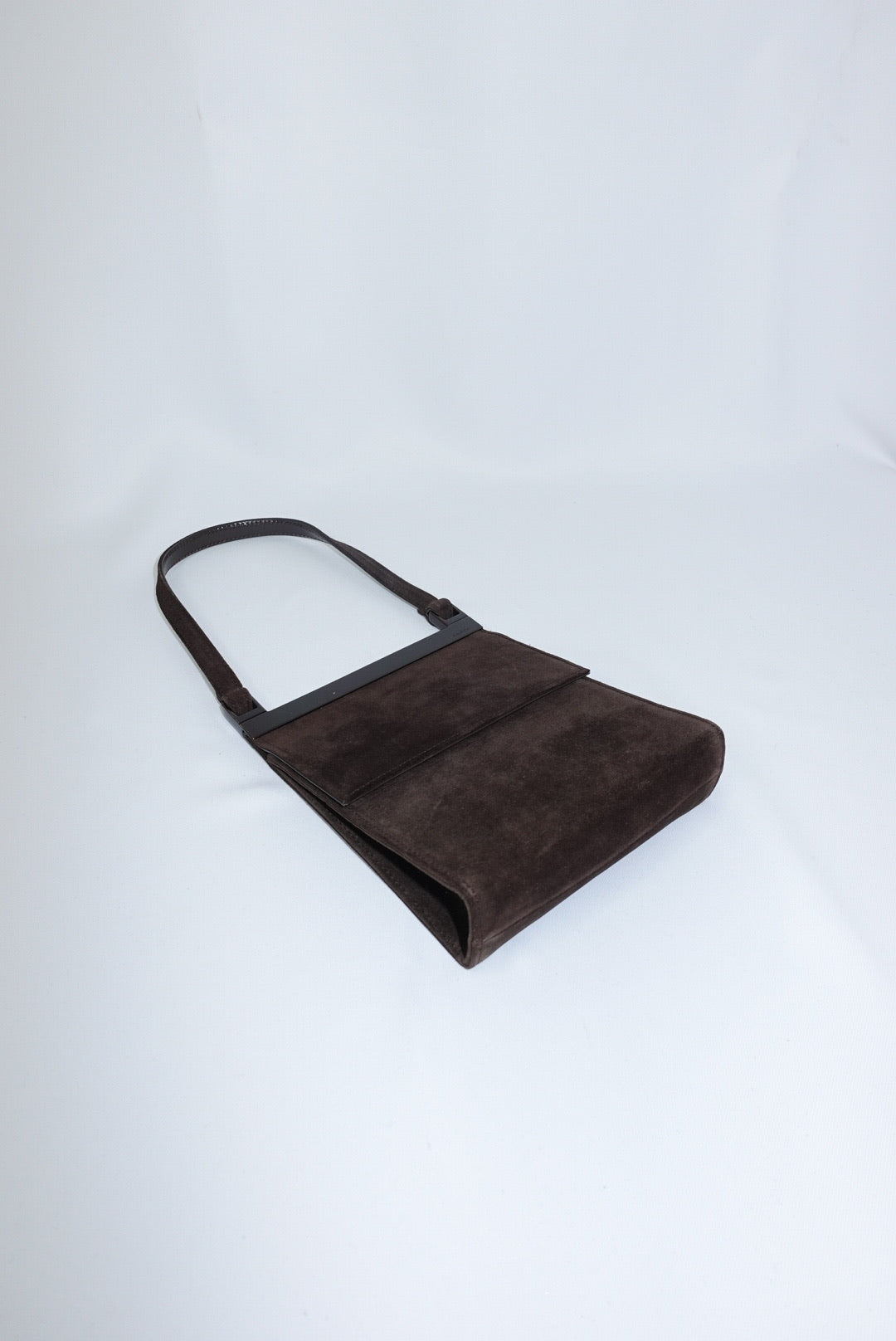 Gucci Brown Suede Vintage Mini Bag