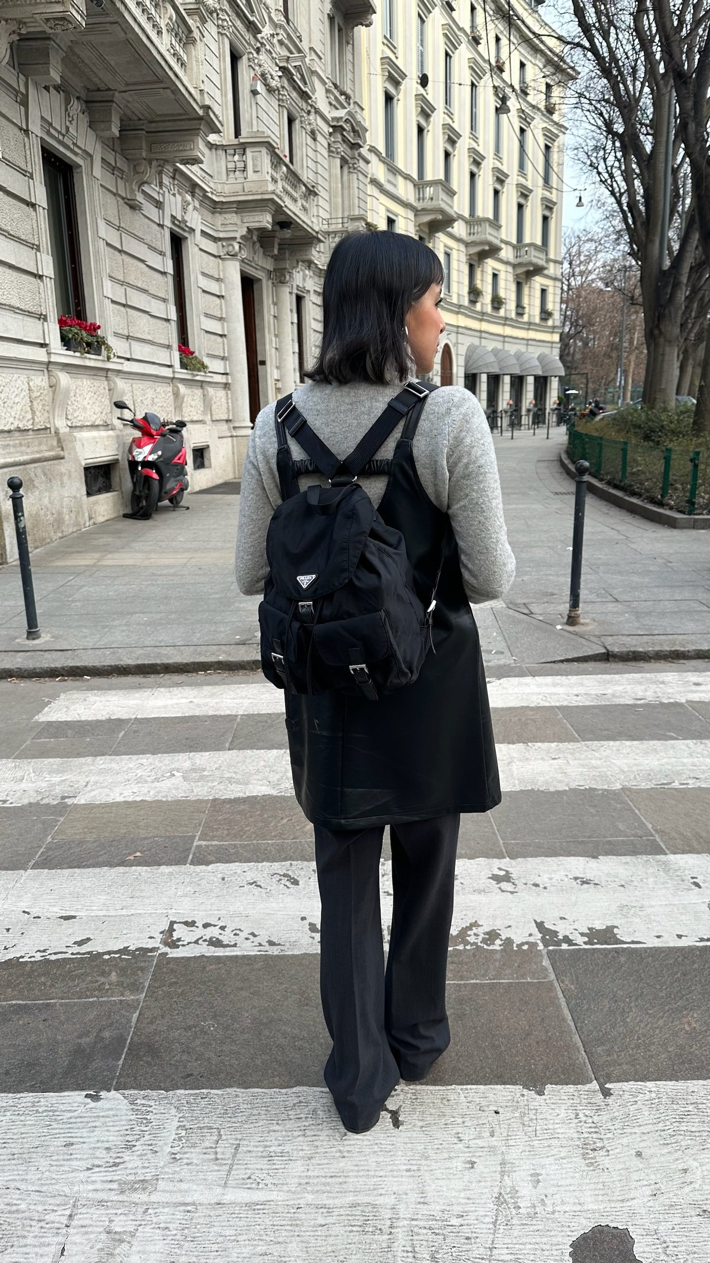 052. Prada Nylon Vintage Iconic Backpack
