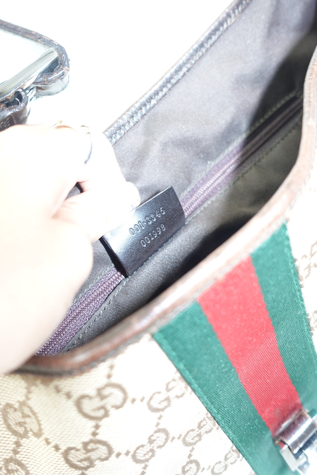 Gucci Vintage Jackie Brown Shoulder Bag